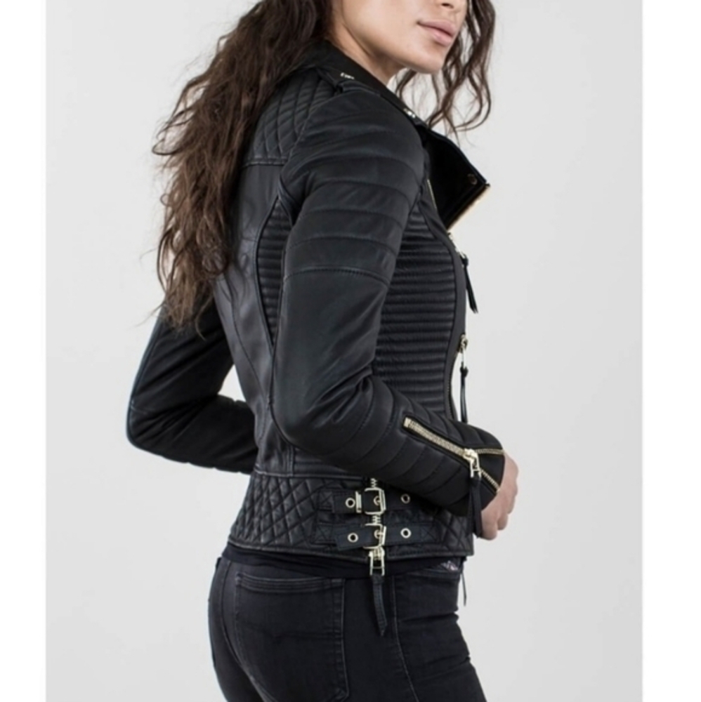 BODA SKINS KAY MICHAELS LEATHER JACKET 2 - Picture 16 of 16